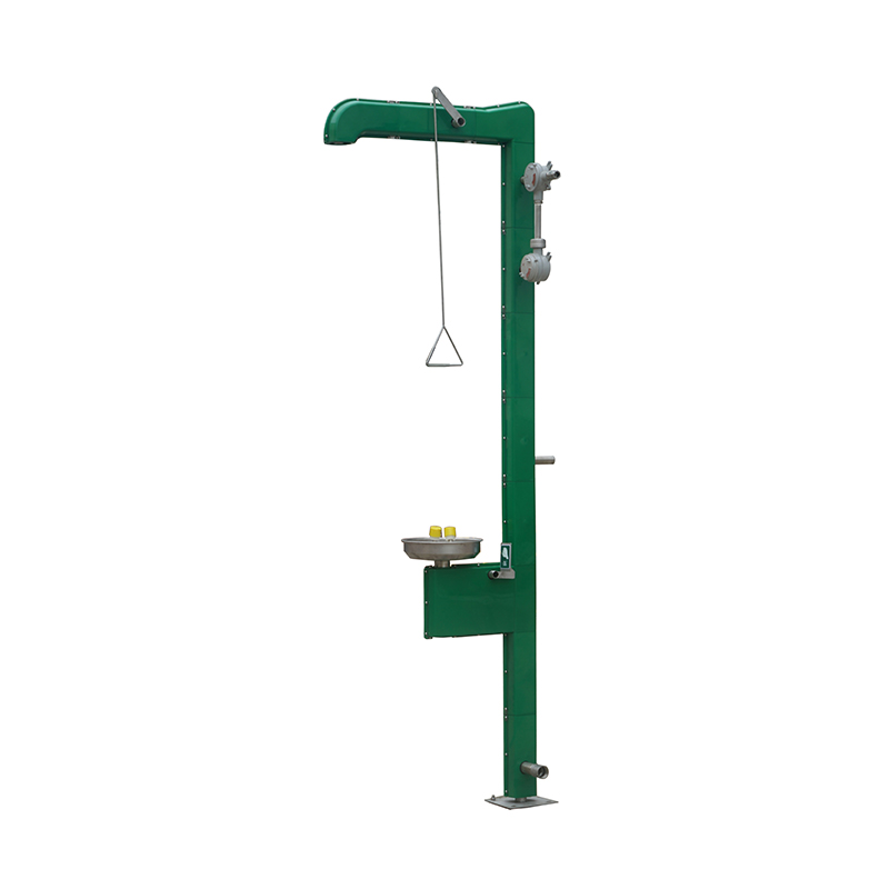 Heating Traced Cable Type Emergency eyewash and shower