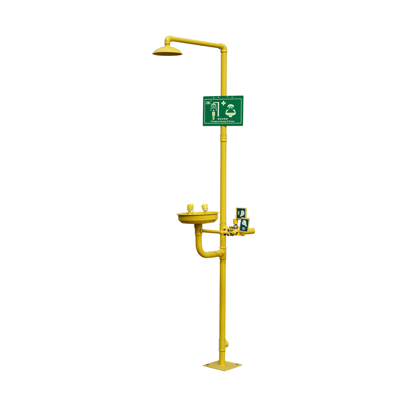 Common type immersed ABS Emergency eyewash and shower